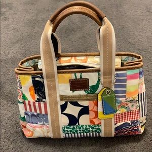 Coach Hamptons Patchwork Tote